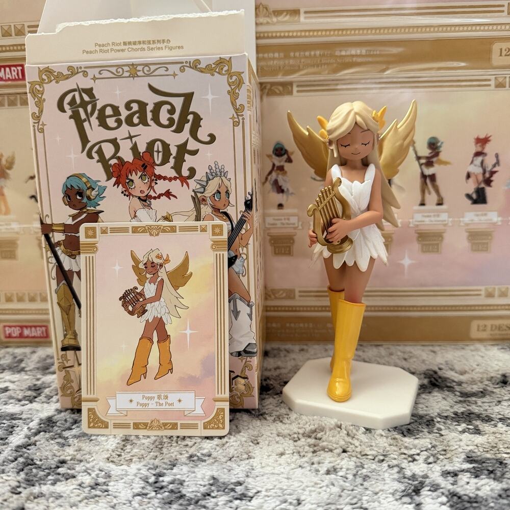 Pop Mart Peach Riot Power Chords Series - Poppy – The Poet